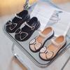 Girls Princess Leather Flats Spring Autumn Kids Single Shoes Student Stage Performance Shoes