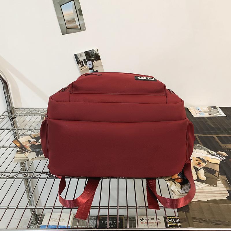 Backpack Men's Large Capacity Computer Travel Backpack Female Junior High School Student Schoolbag