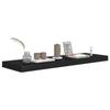 VidaXL Floating Wall Shelf Black 80x23.5x3.8 Cm MDF