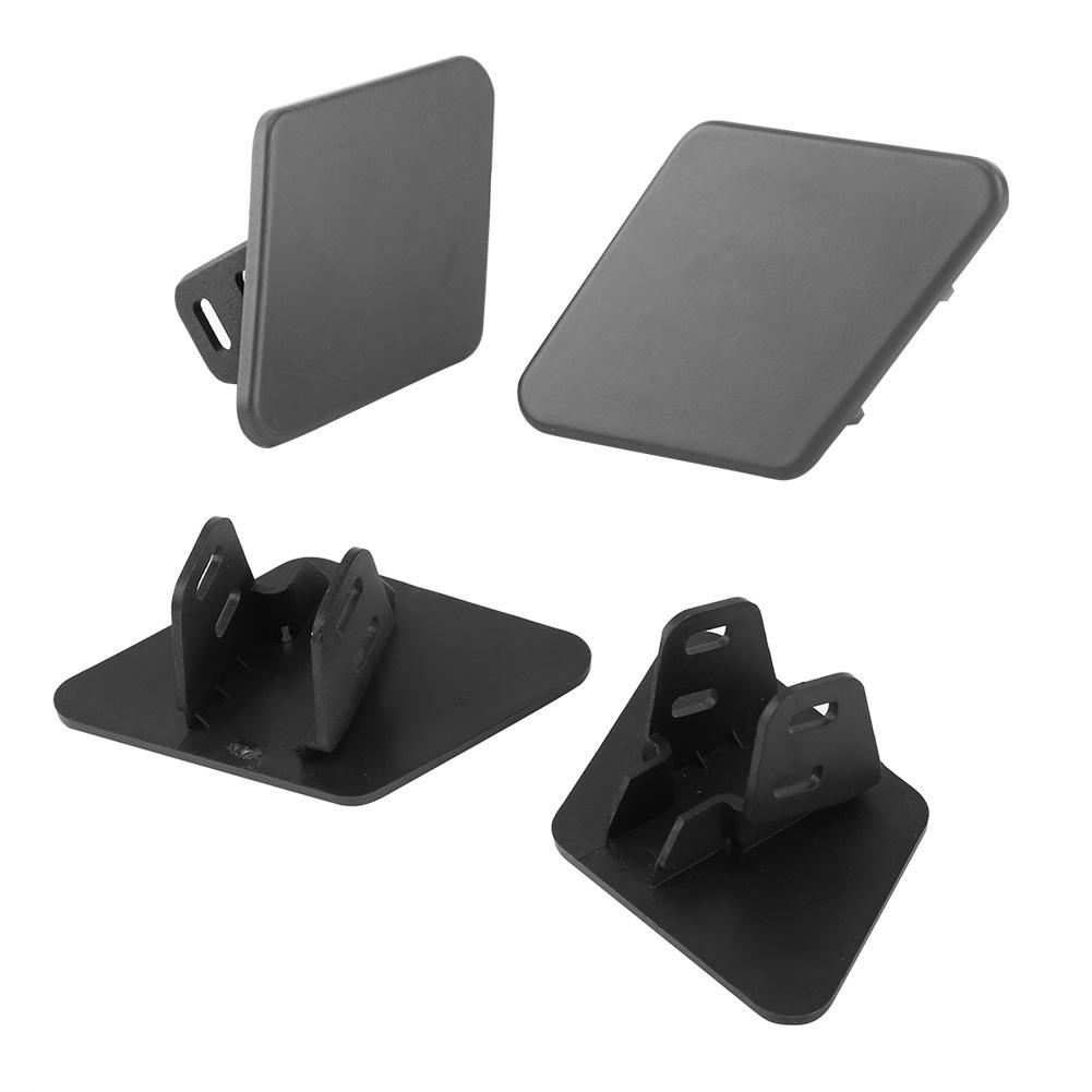 1 Pair Front Bumper Headlight Washer Nozzle Primed Cover Cap For 3 Series E90 2005?2009