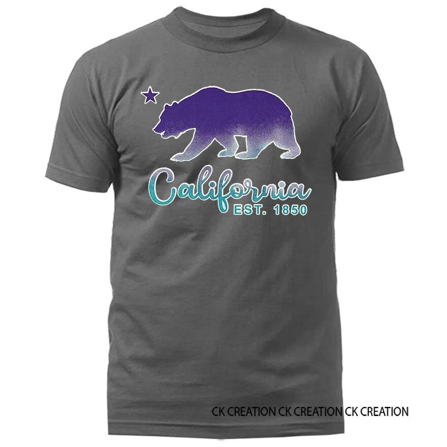 Golden State California Republic Cali Bear Cali Life Style Graphic T-shirt S