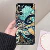Octopus Ocean Aesthetic Funda For OPPO Reno 10 11 12 13 14 Pro 8 7 Lite 11F 12F 13F 14F OPPO Find X8 X5 X6 X9 Pro Case