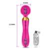 Powerful AV Vibrator Sex Toys Magic Wand for Women G Spot Clitoris Stimulator Dildo 18 Speeds Dual Motors Toys for Muscle Adults