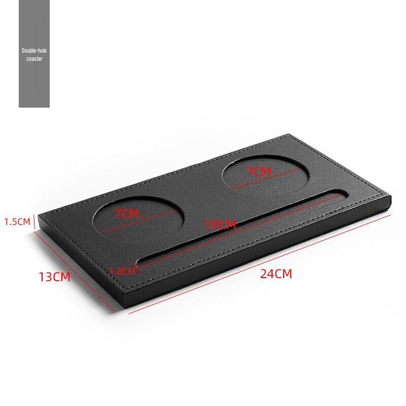 HC Leather Tea Coaster