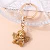 Creative Alloy Angel Keychain For Women Girl Cute Keychain Car Key Ring Holder Trinket Handbag Charms Jewelry Accessories