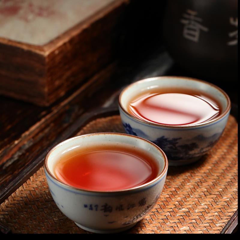 357g Puerh Zralý Koláč Čaje 5 Let Yunnan Pu-erh Vařený Čaj Bio Pu'er Černý Čaj