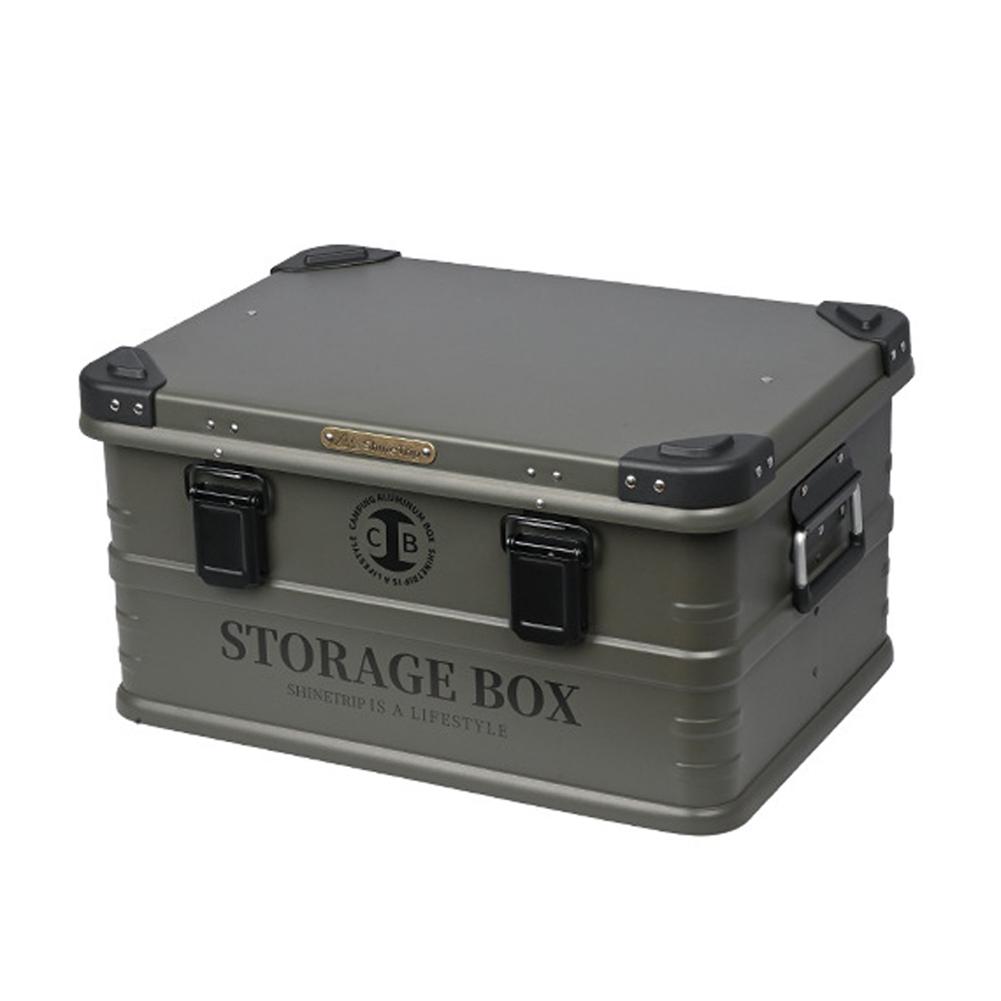 Outdoor Waterproof Storage Box Multifunctional Camping Aluminum Alloy Storage Box Large Capacity