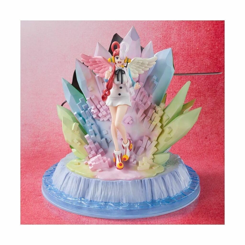 TAMASHII NATIONS Figuarts ZERO Fierce One Piece Shanks Uta PIECE FILM RED 240mm PVC ABS Painted Complete Figure [Super Battle] & -ONE Ver.- Approx. &