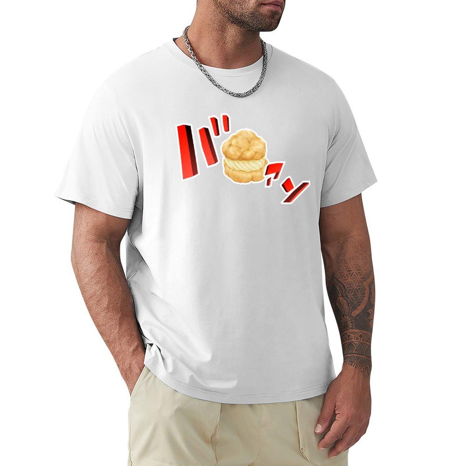 Mashs Cream Puff TShirt quickdrying funny costumes luxury designer Anime tshirt anime shirts men S