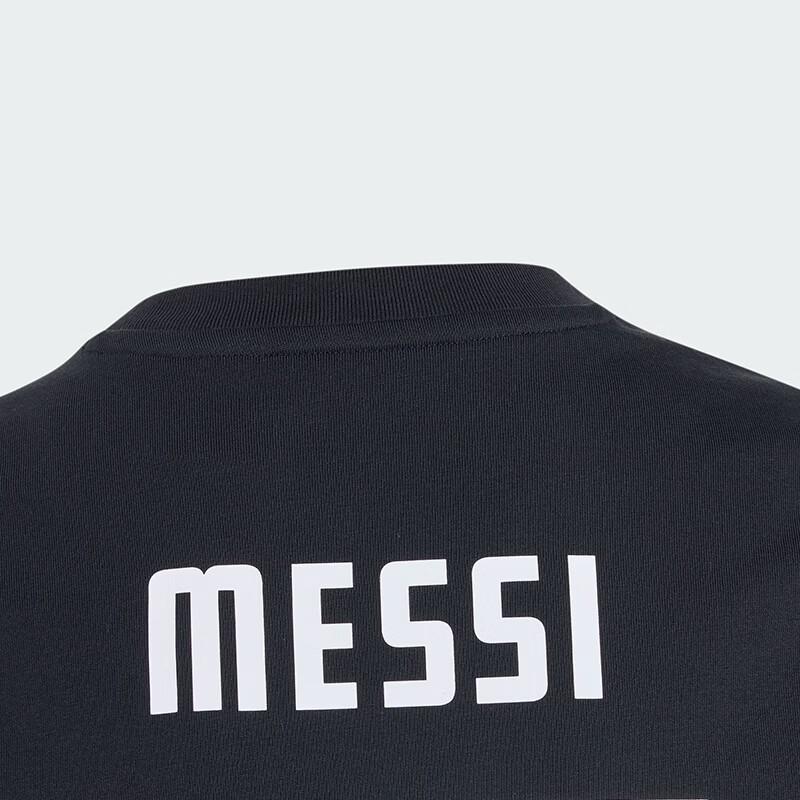 adidas Kids' Messi Short Sleeve Football T-Shirt