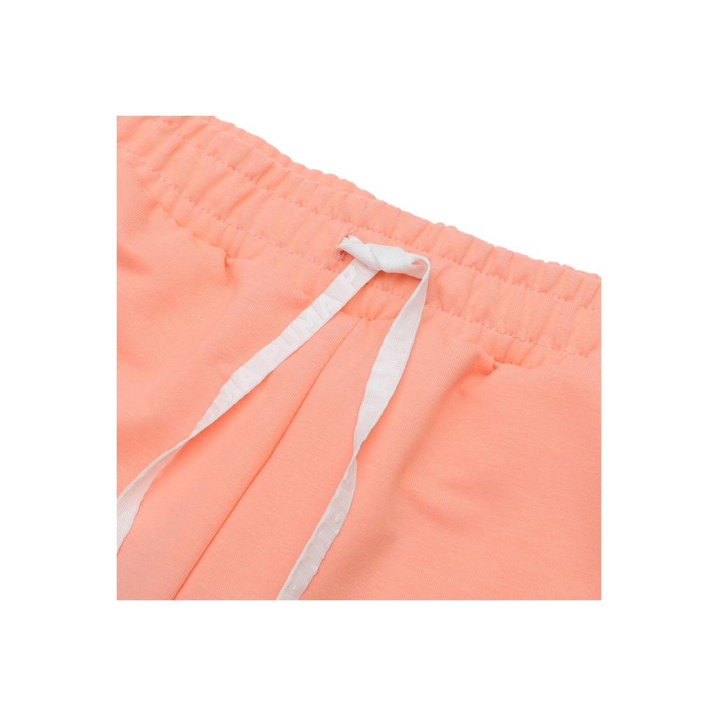 Puma Color Block Logo Lace-Up Straight Leg Shorts Women Shorts Peach Red 588692-26
