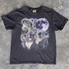 Koala Howling Moon Shirt, Distressed Animal Graphic Tee, Retro Purple, 90s Vintage Koala Lover