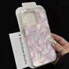Pouzdro na telefon s mašlí v dívčím stylu Láska Pro iPhone 17 Pro 15 16 14 13 12 11 Pro Max 17e 16e 8 7 Plus XR XS X Stříbrné Měkké Kryt proti pádu