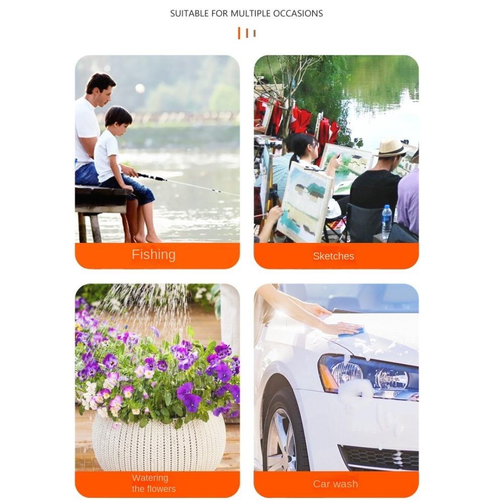 5/10L Portable Folding Bucket Multifunctional Kitchen Camp Bucket  The Water-Sprinkling Festival