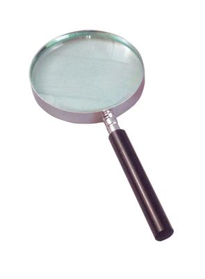 MIZAR-TEC Handheld Magnifying Glass, 2x Magnification, 100mm Lens Diameter, High Magnification Type, Made In Japan, RL-100
