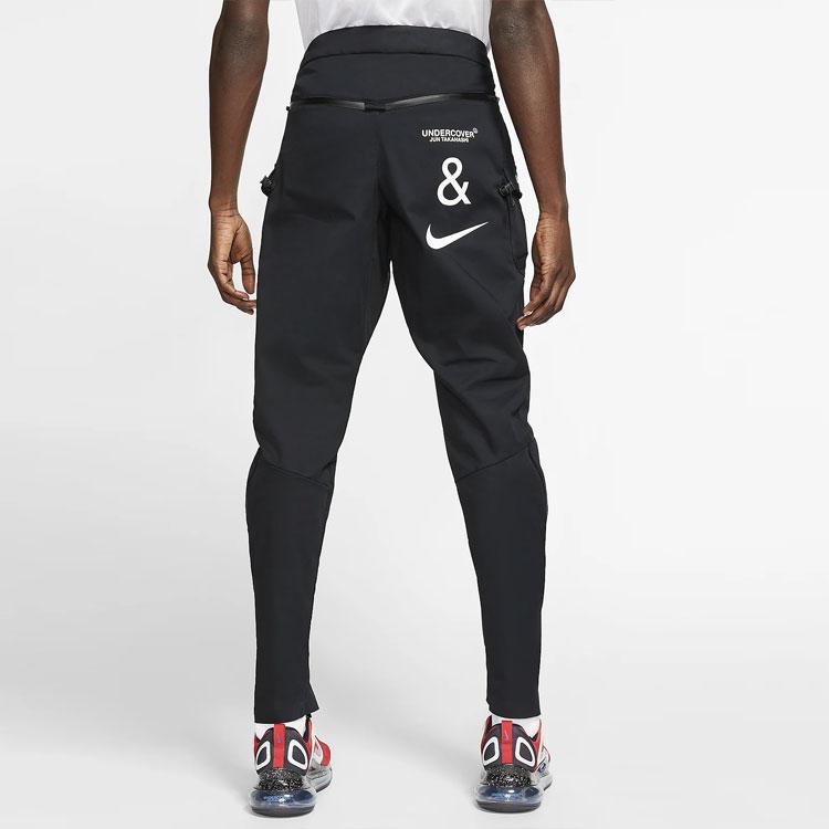 Nike Multi-Pocket Printed Cargo Pants Men Bottoms Black CD7529-010