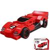 DIY Racing Car Bus Engineering Vehicle Ambulance Pull Back Model Building Blocks Brick Toys Children Boys Compatible With Lego