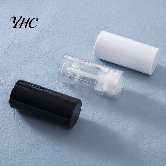 Leerer Deodorantstick 10 Stück 15/30/50G Behälter DIY Sonnencreme Nachfüllbare Flasche Wiederverwendbarer Balsam-Tiegel Drehverschluss Unten Befüllbar Kunststoff Kosmetisch