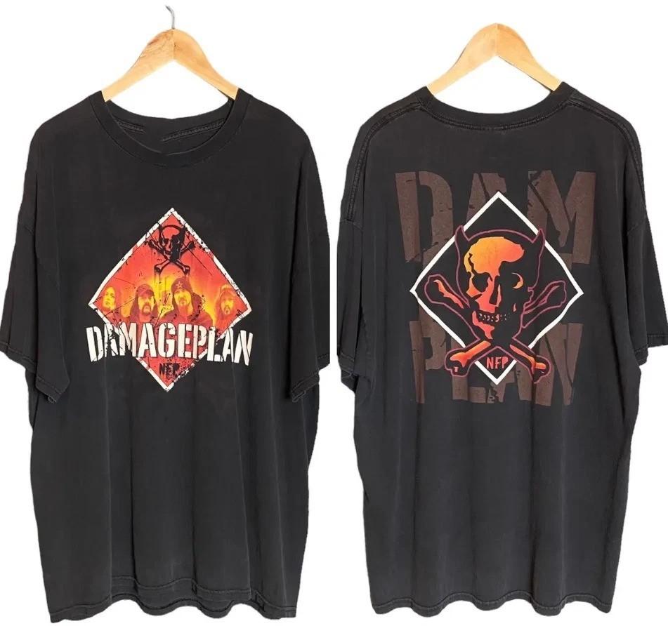 Damageplan Hardcore Metal Band 2 Sides Black S5XL Unisex Shirt ZL186 Unisex T-Shirt XXL