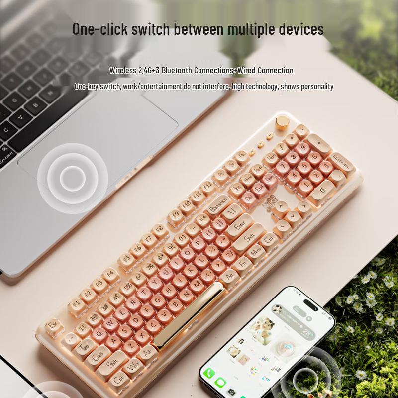 M104 Tri-Mode Wireless Mechanical Keyboard