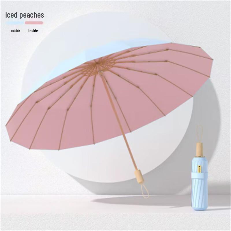 Ximengyuan 16-Rib Foldable UV Protection Umbrella