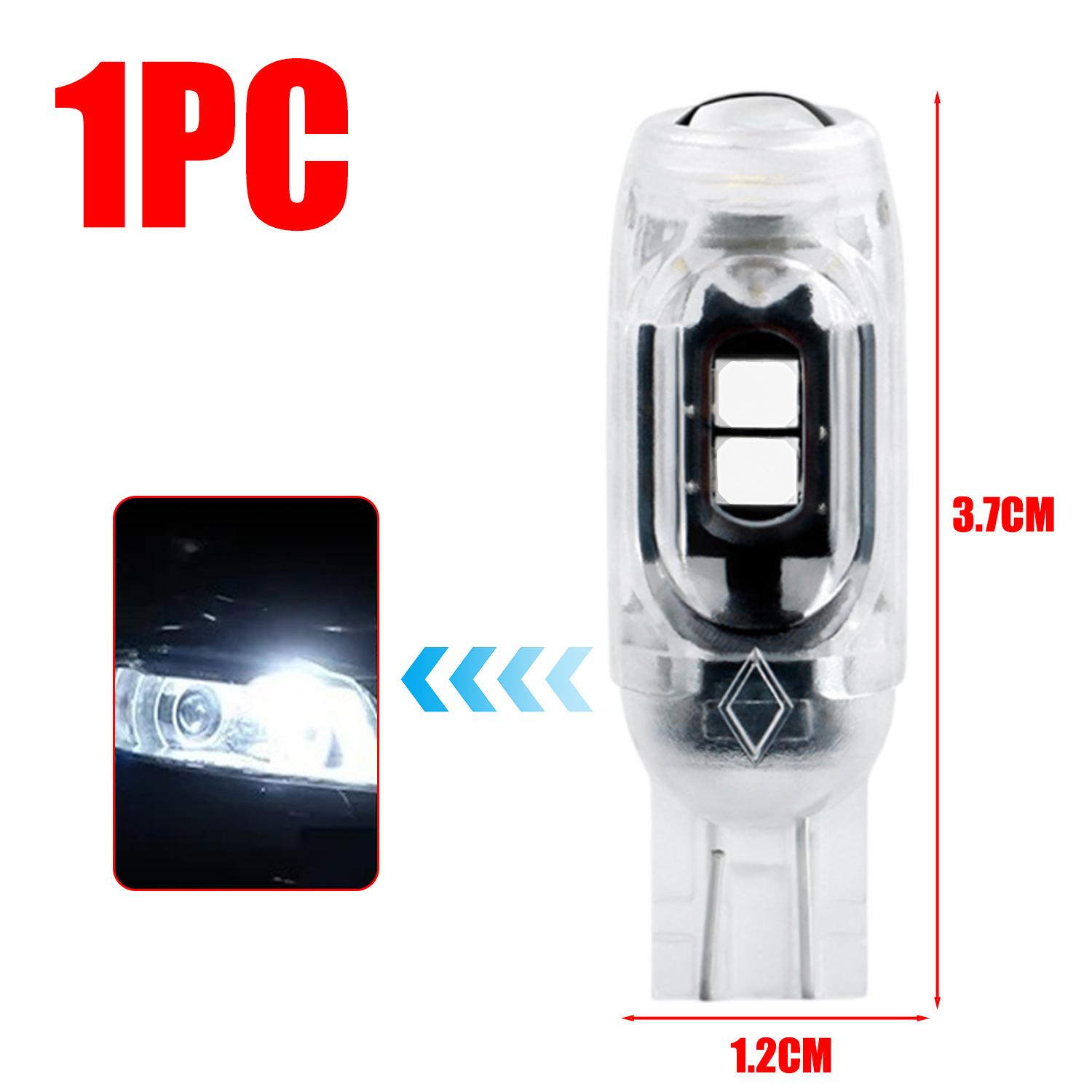 

T10 W5W Lens LED Flash Light Strobe Bulb Flashing Interior Motorcycle Turn Signal Lights Reading Signal Light 12V Car Tail Lamp