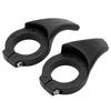 Enlee 1 Pair Mini Bicycle Rest Handlebar Universal Bike Extended Bar Ends for Mountain BikeBlack