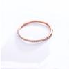 1.5mm Wide Fine Workmanship Zircon Ring For Women Top Quality Titanium Steel Gifts for Lovers Jewelry Wedding Ring Wholesale