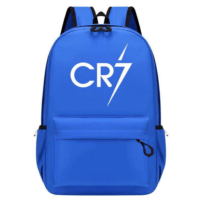 Large Capacity Schoolbag with Shoulder Strap; Student Three-piece Pencil Case Set