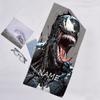 1pc Venom4 Beach Towel with Custom Name, Beach/Swimming/Bath/Picnic/Camping Towel, Suitable for Seaside Beaches