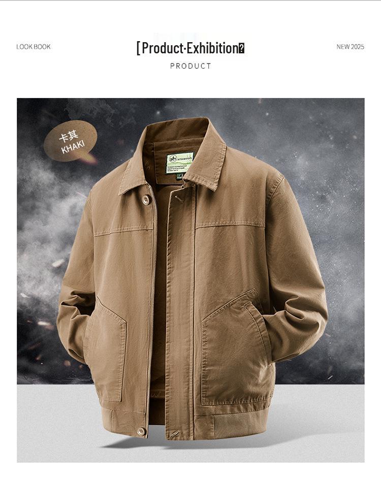 

Men s Trendy Casual American Jacket: Dewu Cross-border Autumn/Winter Plus-Size Thick Cotton Padded Jacket 5XL