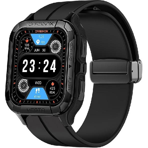 Совместимые ремешки для умных часов Carbinox X-Ranger, 22 мм, мягкий силикон, магнитная застежка, спортивный ремешок, сменные ремешки, совместимые с Carbinox Blaze