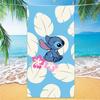 New Printed Beach Towel Stitch Kulomie Beach Towel Children'S Cartoon Towel Cloth