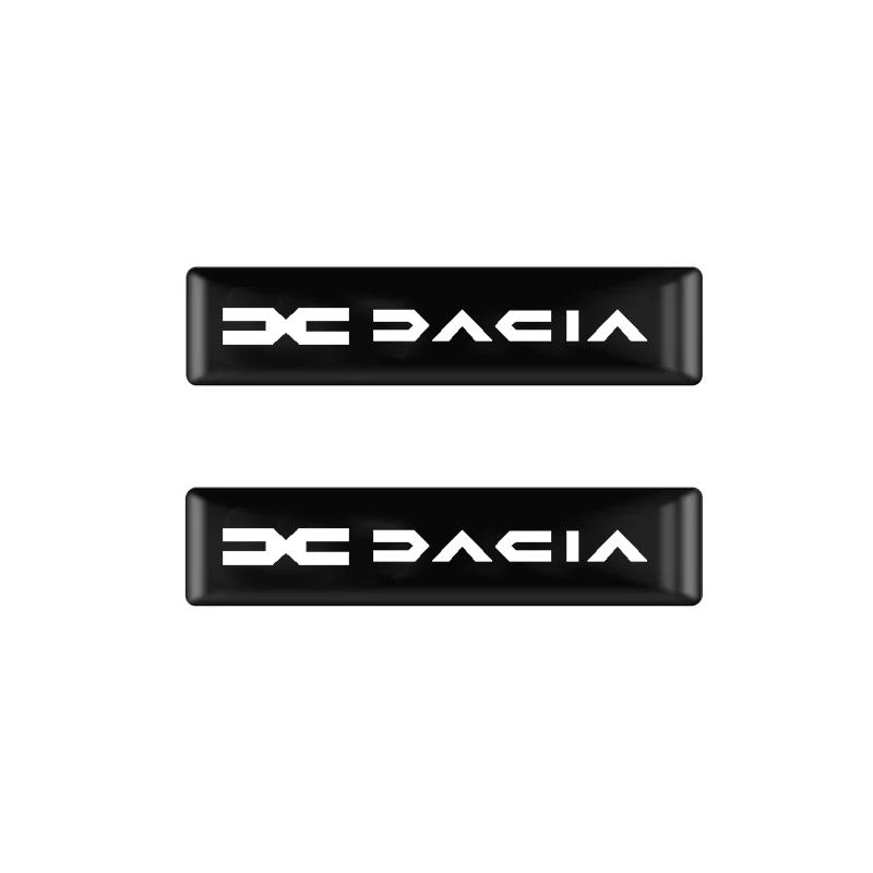 2/4/10Pcs 3D Car Badge Decorative Stickers For Dacia Duster Logan Dokker Lodgy Jogger MCV Spring Sandero Stepway