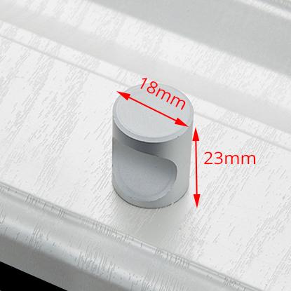 

NAIERDI Single Hole Door Handles Knobs Zinc Alloy Cabinet Knobs For Door Accessories Drawer Furniture Cabinet Handle Hardware