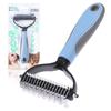 Petner Pet Brush Comb for Removing Loose Hair Detangles and Removes Matted Hair Designed by a Professional Groomer Suitable for and Dogs and Cats