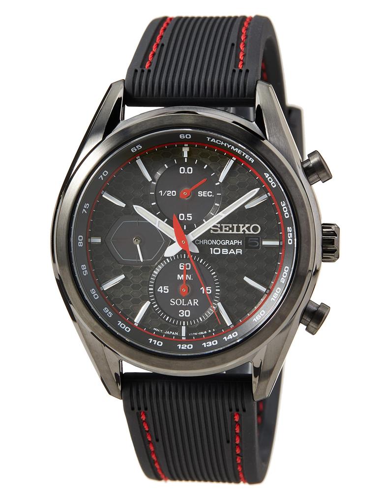 SSC777P1 Seiko Solar Black Analog Casual Solar Overseas Shipping Seiko Men's