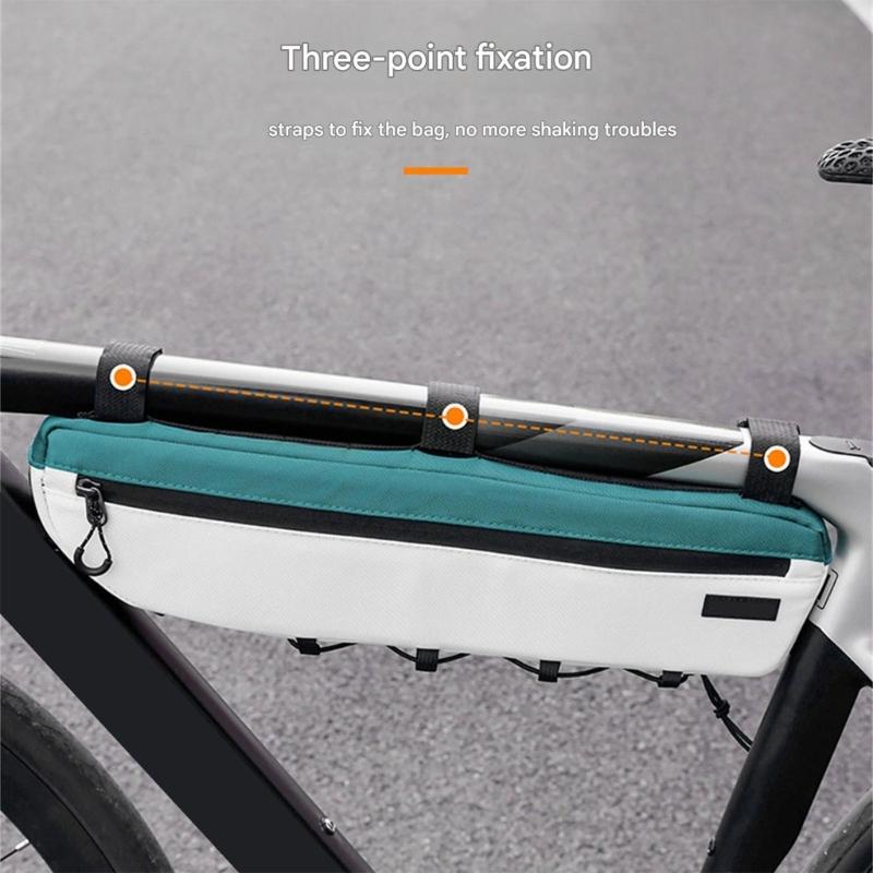 Durability Bicycles Top Tube Pack Leakproof High Capacity Cycling Crossbars Bag Mountain Bikes Accessories