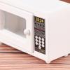 Horno Microondas Miniatura para Casa de Muñecas 1/12 Modelo Accesorio Cocina Hogar Juguetes para Niños