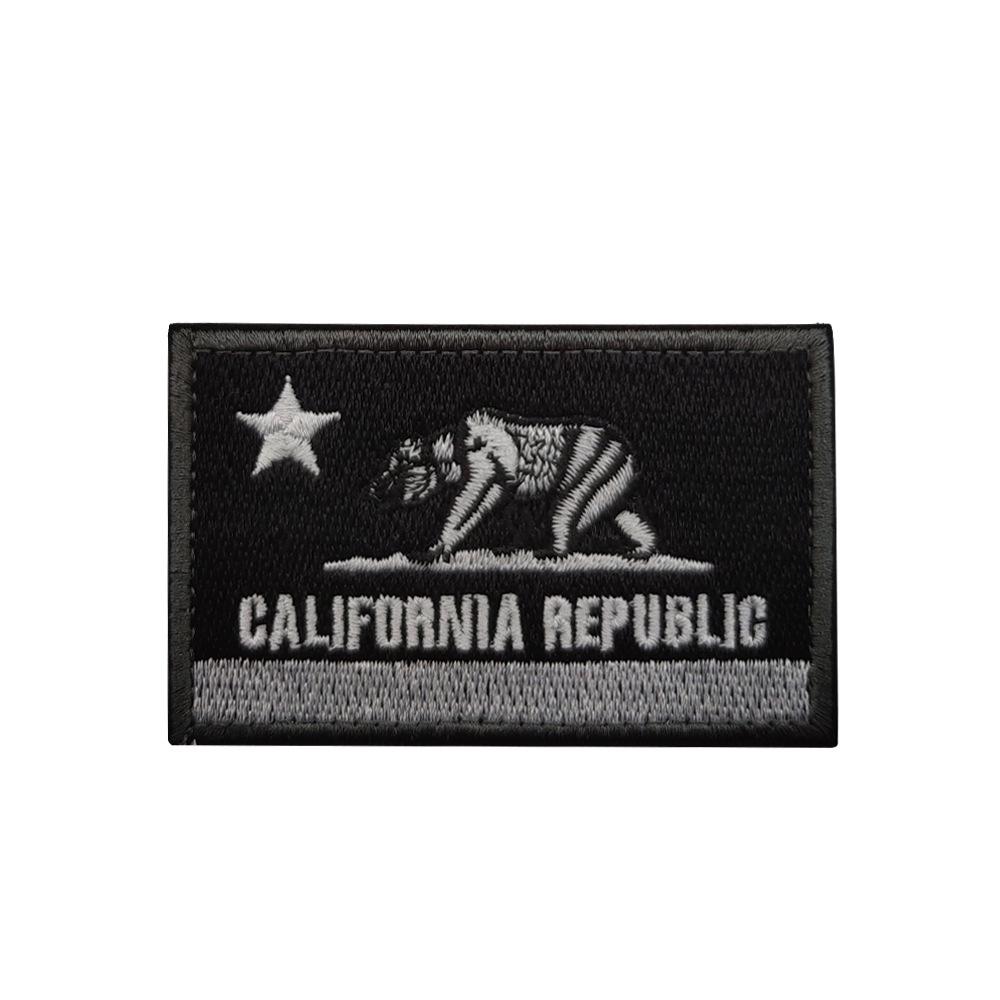 USA 51 States Tactical California Embroidered Velcro Armband