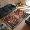 American Patriotic Theme Crystal Velvet Rug Personalized Custom Name Text Soft Floor Mat Home Decor