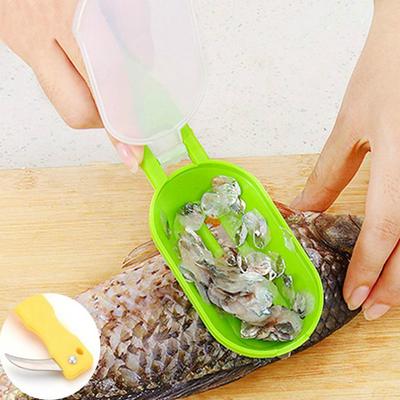 Raspado Escama Matar Pescado Con Cuchillo Máquina Creativo Hogar Novedad Suministro Cocina Jardín V2M8 ARI