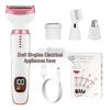 2025 Multifunctional Women's Electric Shaver & Eyebrow Trimmer - Four-in-One Digital Hair Remover