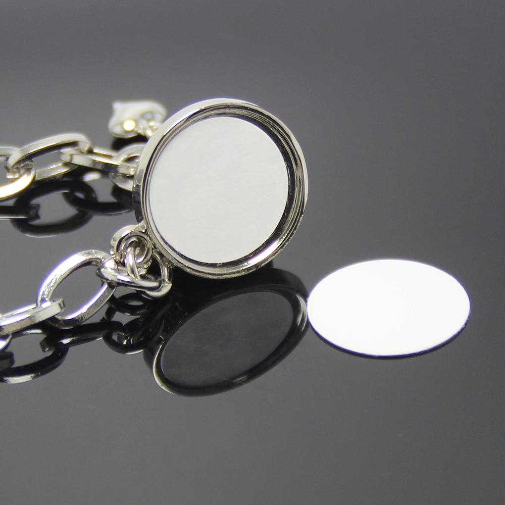 Sublimationsarmbänder für Damen Mode Wärmeübertragung Foto Kette Schmuck Leer Neuankunft Sublimationsarmband Kette