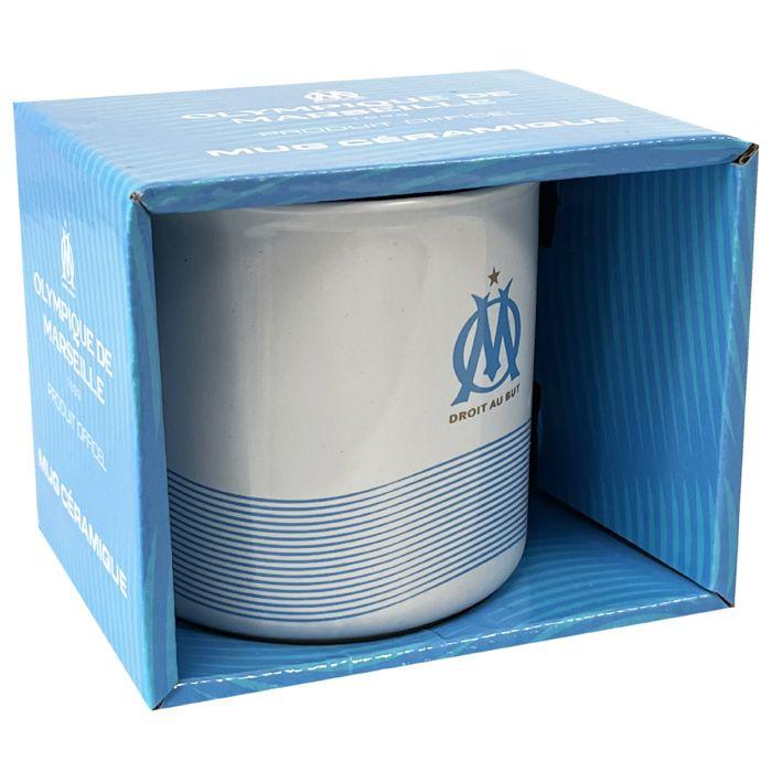Tasse rétro en céramique Olympique de Marseille