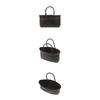 Dragon Diffusion 8809 Black Mini Flat Gora Tote Bag