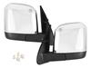 200 Series Super Current Electrically Electrically Genuine Chrome Door Mirrors and Right TRISTAR'S [Hiace (6th, 7th, 8th, S-GL, GL, Model)] Folding,