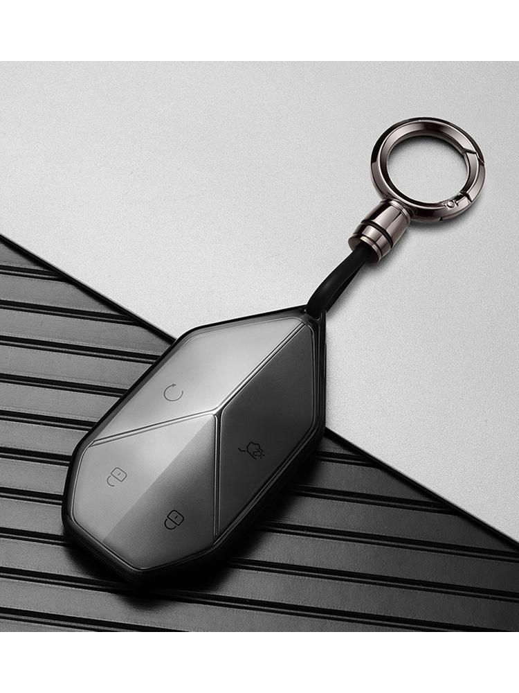 

Simple Style Tpu For Byd Equation Leopard 8 Leopard 5 Smart Remote Car Key Case Cover Fob Keychain Keyring Accessories
