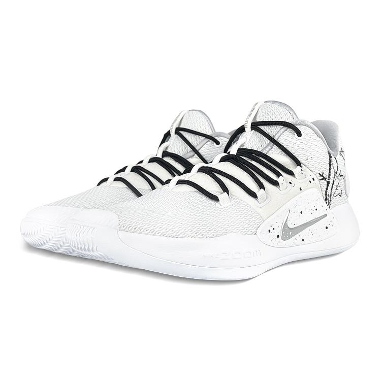 Nike Hyperdunk X Slip Resistant Abrasion Resistant Low top Performance Basketball Shoes Men's Black White AR0465-100(Team47-HD)