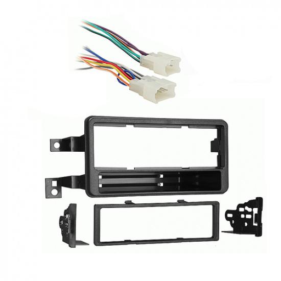 Fits Toyota Sequoia 2003-2007 Single DIN Harness Radio tall Dash Kit